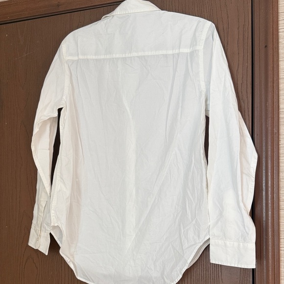 Quince Organic Cotton Woman’s off white Button Down Shirt - Picture 7 of 13
